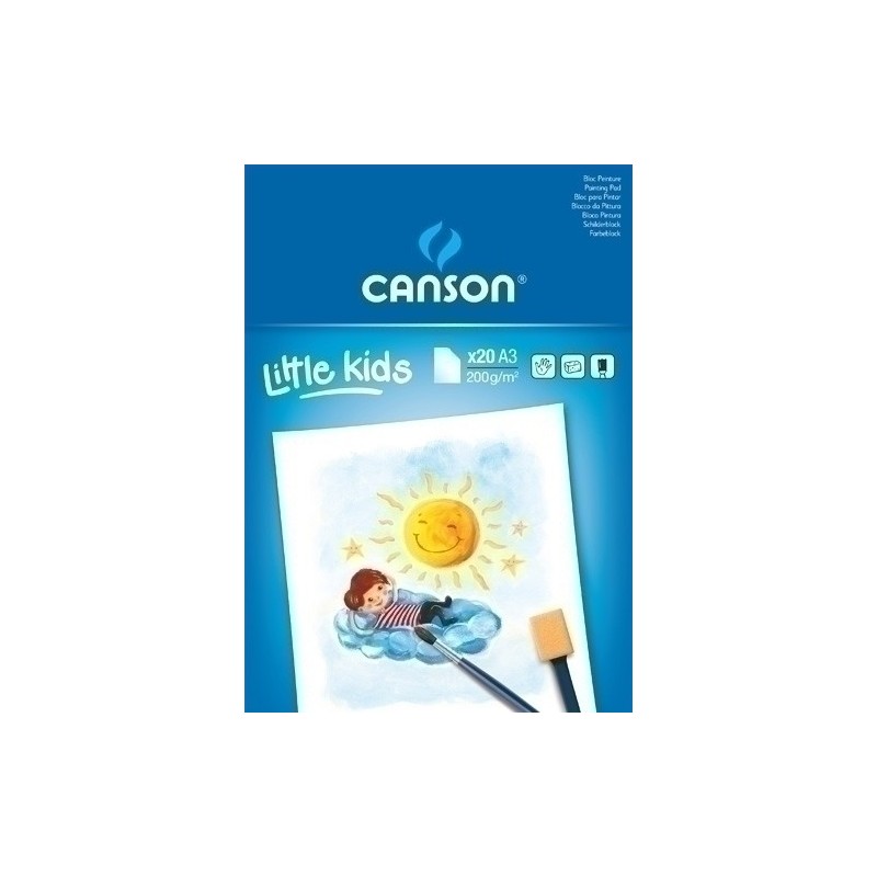 C400015589-BLOCK PINTURA GU-CAN KIDS A3 20h 200g precio por 5 unidades