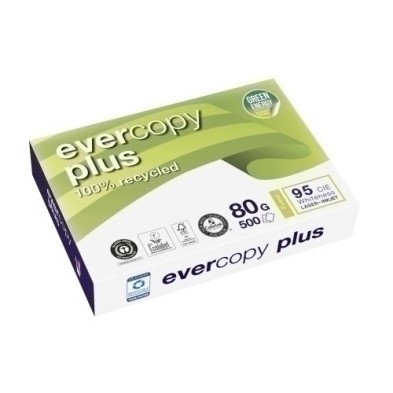 50048SC-PAPEL RECICL. A4 EVERCOPY PLUS 80g 500h precio por 1 unidades