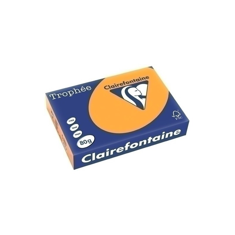 1878C-PAPEL COLOR A4 TROPHEE 80g 500h CLEMENTI precio por 1 unidades