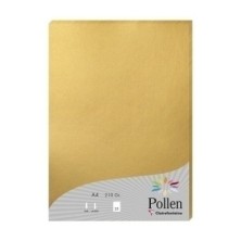 24390C-PAPEL CLAIREFONTAINE POLLEN A4 25h ORO precio por 1 unidades