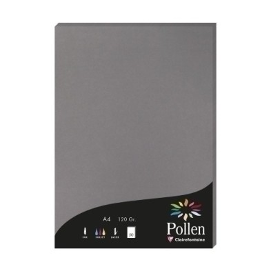 4283C-PAPEL CLAIREFONTAINE POLLEN A4 50h GRIS precio por 1 unidades
