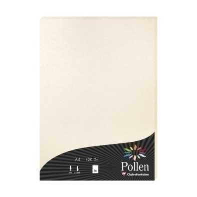 24303C-PAPEL CLAIREFONTAINE POLLEN A4 50h MARFI precio por 1 unidades