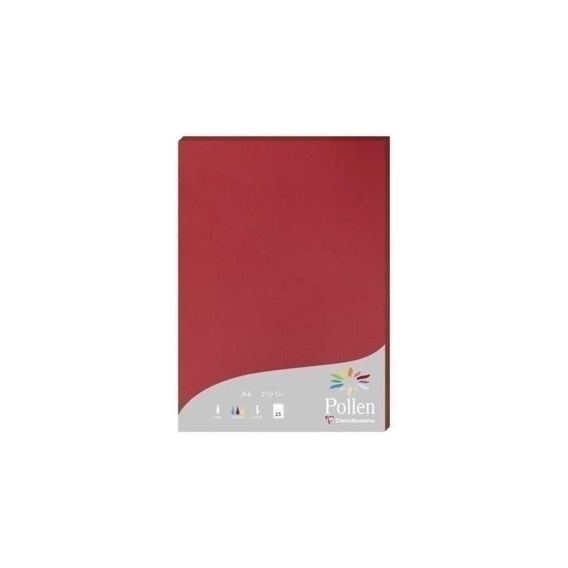 24212C-PAPEL CLAIREFONTAINE POLLEN A4 25h GROSE precio por 1 unidades
