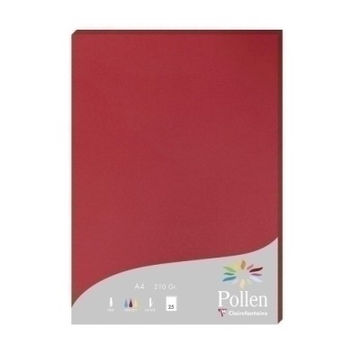 24212C-PAPEL CLAIREFONTAINE POLLEN A4 25h GROSE precio por 1 unidades