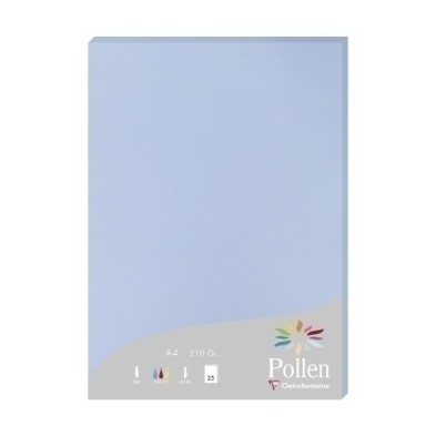244238C-PAPEL CLAIREFONTAINE POLLEN A4 25h AZUL precio por 1 unidades