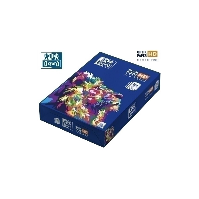 400160950-PAPEL A4 OXFORD OPTIK PAPER 80g 500h precio por 5 unidades