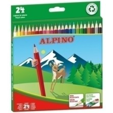 AL010658-LAPICES COLOR ALPINO  LG. est.24 precio por 1 unidades