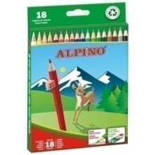 AL010656-LAPICES COLOR ALPINO  LG. est.18 precio por 1 unidades