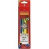 116527-LAPIZ FABER JUNIOR TRIANGUL.-2HB bl.12 precio por 1 unidades