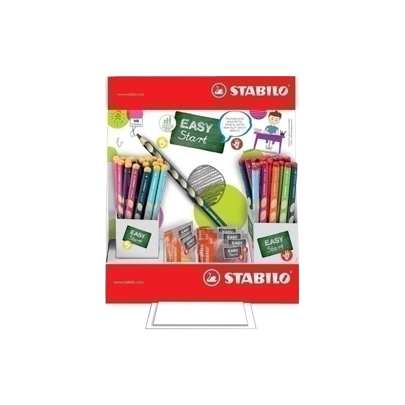 330/72-2HB-LAPIZ STABILO EASY GRAPH EXPOSITOR de 72 precio por 1 unidades