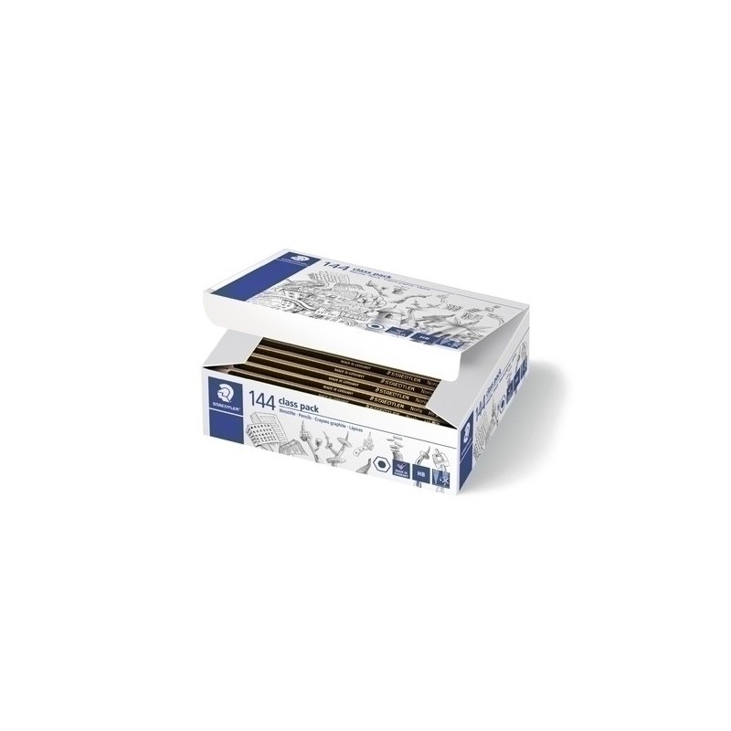 120 C144P1-LAPIZ STAEDT.120 NORIS Nº2 - HB CAJA 144 precio por 1 unidades