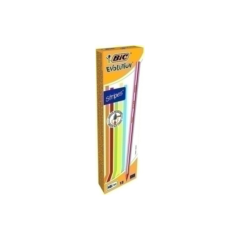 918487-LAPIZ BIC EVOLUTION 646 HB precio por 12 unidades