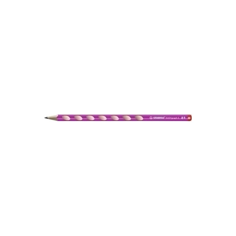 326/01-HB-LAPIZ STABILO EASY GRAPH S DIEST. ROSA precio por 12 unidades