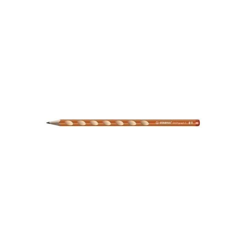 326/03-HB-LAPIZ STABILO EASY GRAPH S DIEST. NARANJ precio por 12 unidades