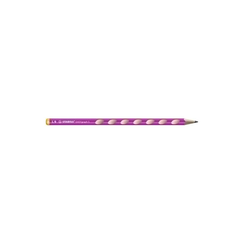 325/01-HB-6-LAPIZ STABILO EASY GRAPH S ZUR. ROSA precio por 6 unidades