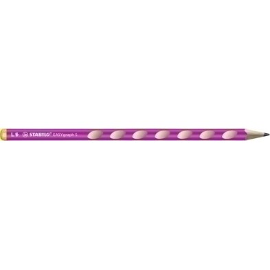 325/01-HB-6-LAPIZ STABILO EASY GRAPH S ZUR. ROSA precio por 6 unidades