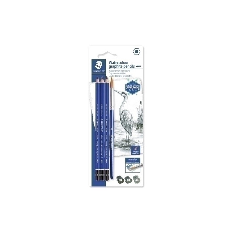 100A SBK4-LAPIZ STAEDT.100A LUMOGRAPH AQUARELL B/3 precio por 1 unidades