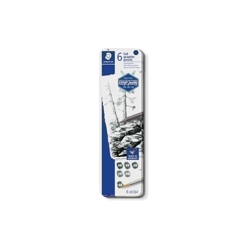 100G M6-LAPIZ STAEDT.100G LUMOGRAPH PURE C/6 precio por 1 unidades