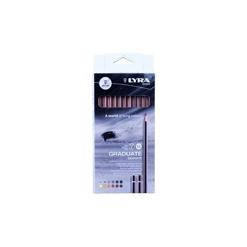 L1171120-LAPIZ LYRA GRADUATE GRAFHITE C/12 precio por 1 unidades