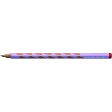 322/17-HB-LAPIZ STABILO EASY GRAPH PAST.DIEST.LILA precio por 12 unidades