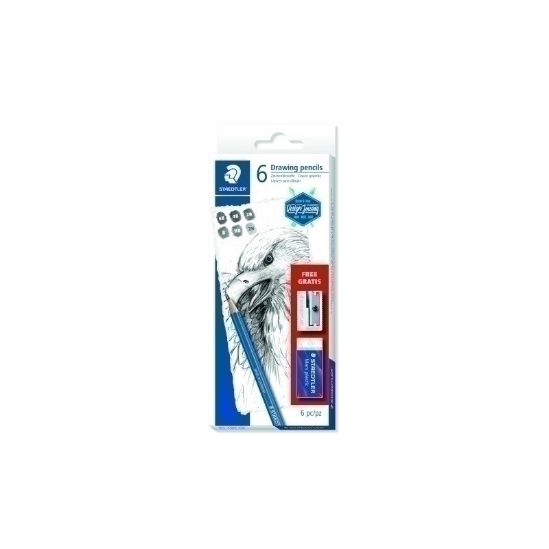 61 100 C6-LAPIZ STAEDT.100 LUMOGRAPH caja 6 precio por 1 unidades