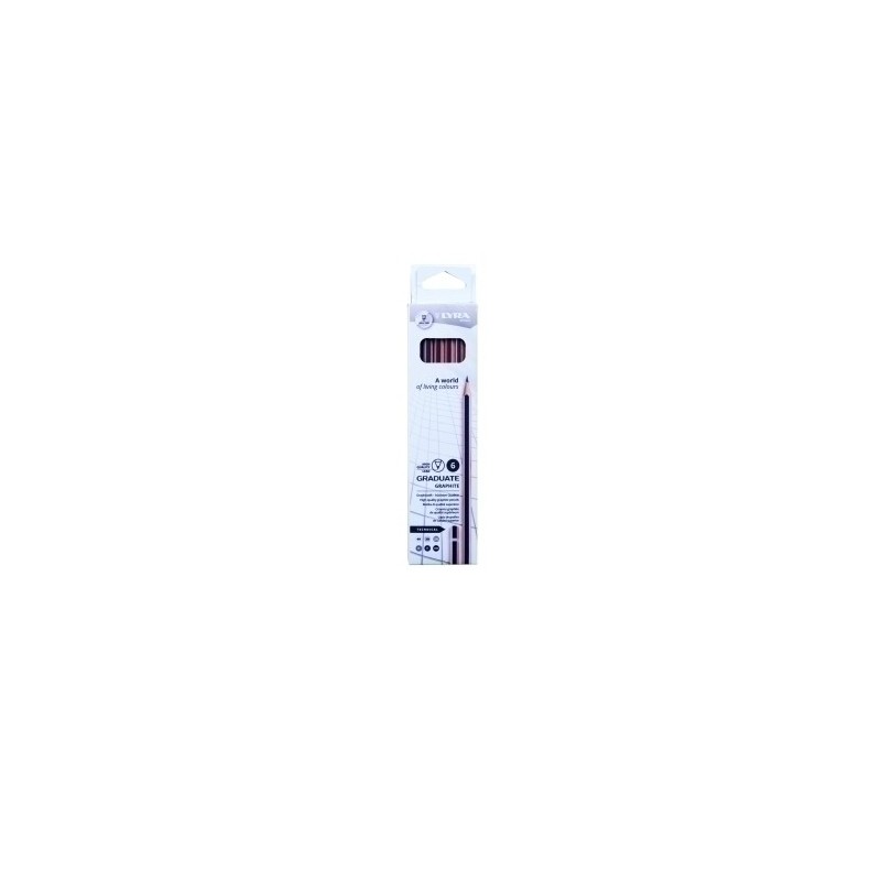 L1171062-LAPIZ LYRA GRADUATE GRAPHITE TECHNICAL 6 precio por 1 unidades
