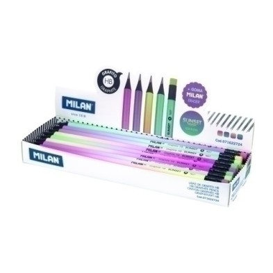 071622724-LAPIZ GRAFITO MILAN HB S.SUNSET C/24 precio por 1 unidades