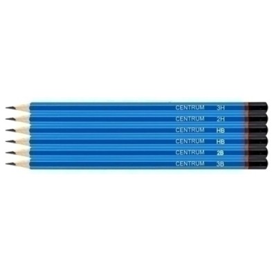 80748-LAPIZ GRAFITO CENTRUM SURTIDO B/6 precio por 24 unidades