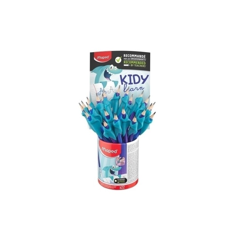 853502-LAPIZ MAPED  PLAST-HB + 1 GRIP BOTE de 2 precio por 1 unidades