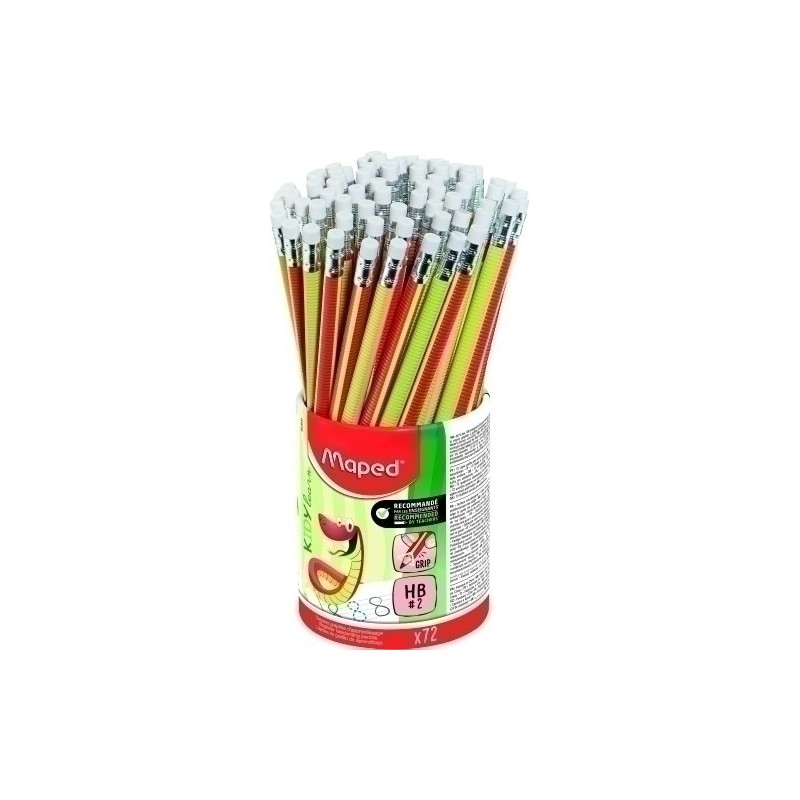 853602-LAPIZ MAPED APRENDIZAJE - HB BOTE de 72 precio por 1 unidades