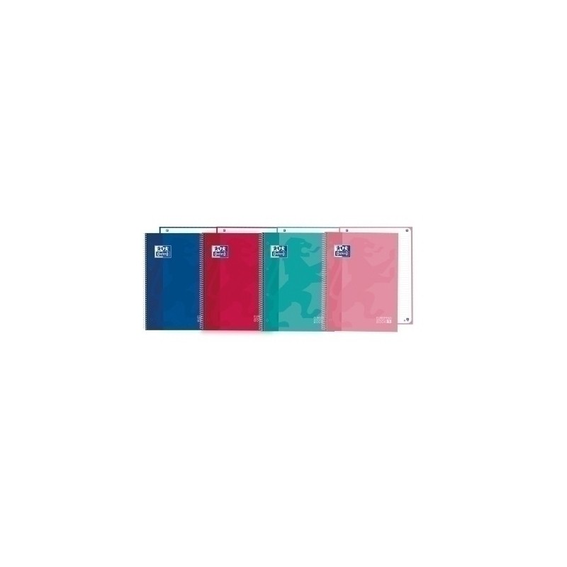 400186643-BLOCK OXF. EU.BOOK 1 A5 80h HZ. COL.(4) precio por 20 unidades
