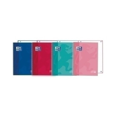 400186643-BLOCK OXF. EU.BOOK 1 A5 80h HZ. COL.(4) precio por 20 unidades