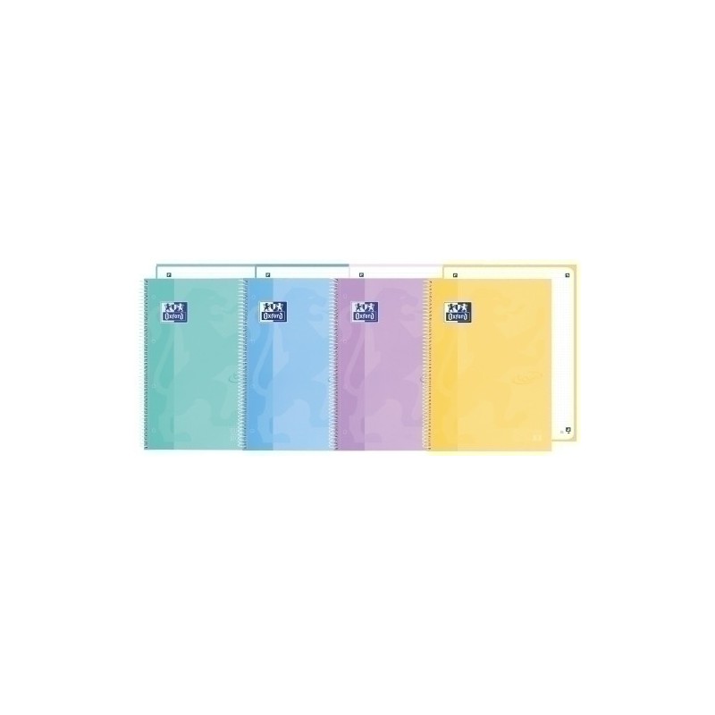 400184541-BLOCK OXF. EU.BOOK 1 A5 80h DOTS SURTIDO precio por 20 unidades