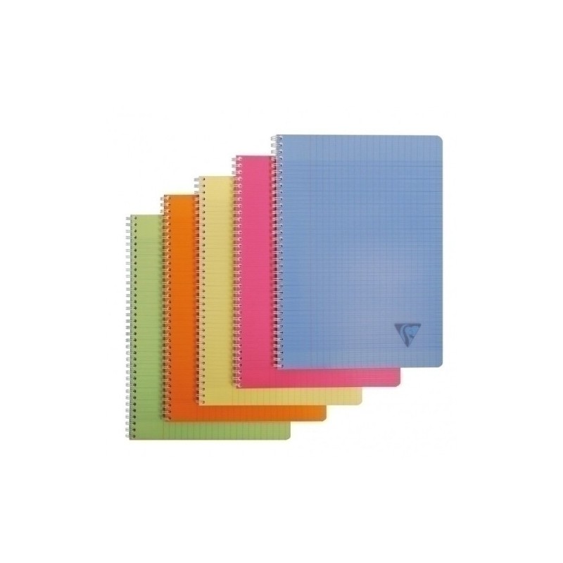 598723C-BLOCK CLAIREF. PP NEON MICRO A4 120 5x5 precio por 15 unidades