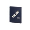 57141E80B-BLOC MILAN 430 A4 80h LISO AZUL precio por 3 unidades
