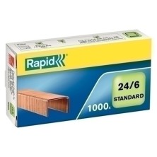 24855700-GRAPAS RAPID 24/6 COBR. precio por 1 unidades