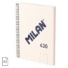 57151E80BG-BLOC MILAN 430 A5 80h LISO BEIGE precio por 3 unidades