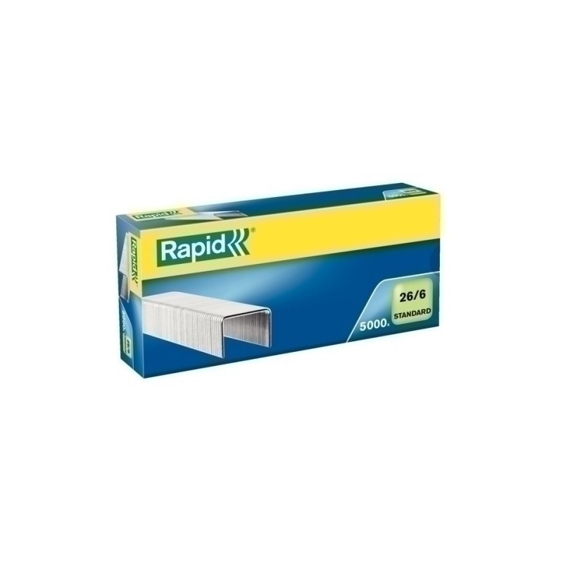 24861800-GRAPAS RAPID STANDARD 26/6 GALV.cj.5000 precio por 10 unidades