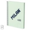 57151E80GR-BLOC MILAN 430 A5 80h LISO VERDE precio por 3 unidades
