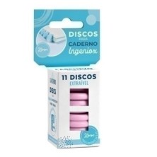 66144025-DISCO CARCHIVO INGENIOX ROSA C/11 precio por 10 unidades