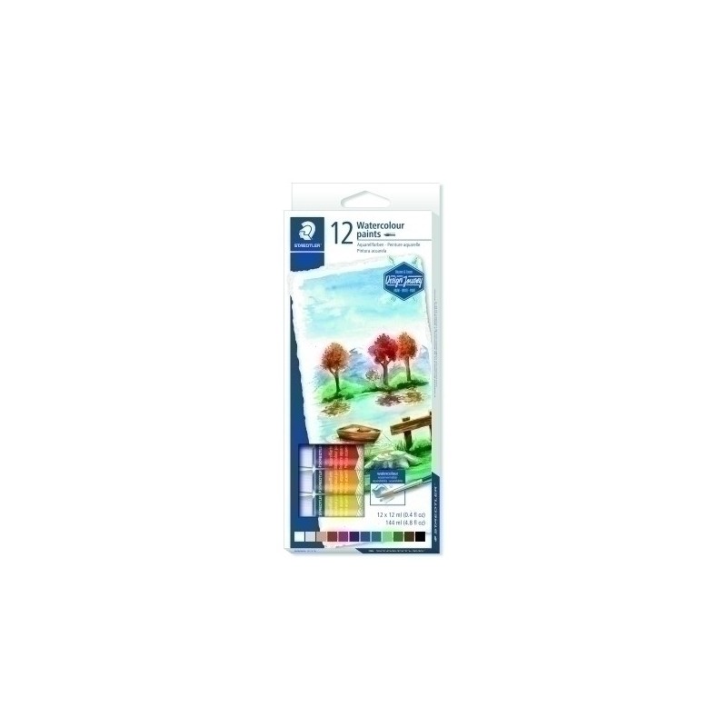 8880 C12-ACUARELAS STAEDTLER 8880 (tubo) EST.12 precio por 1 unidades