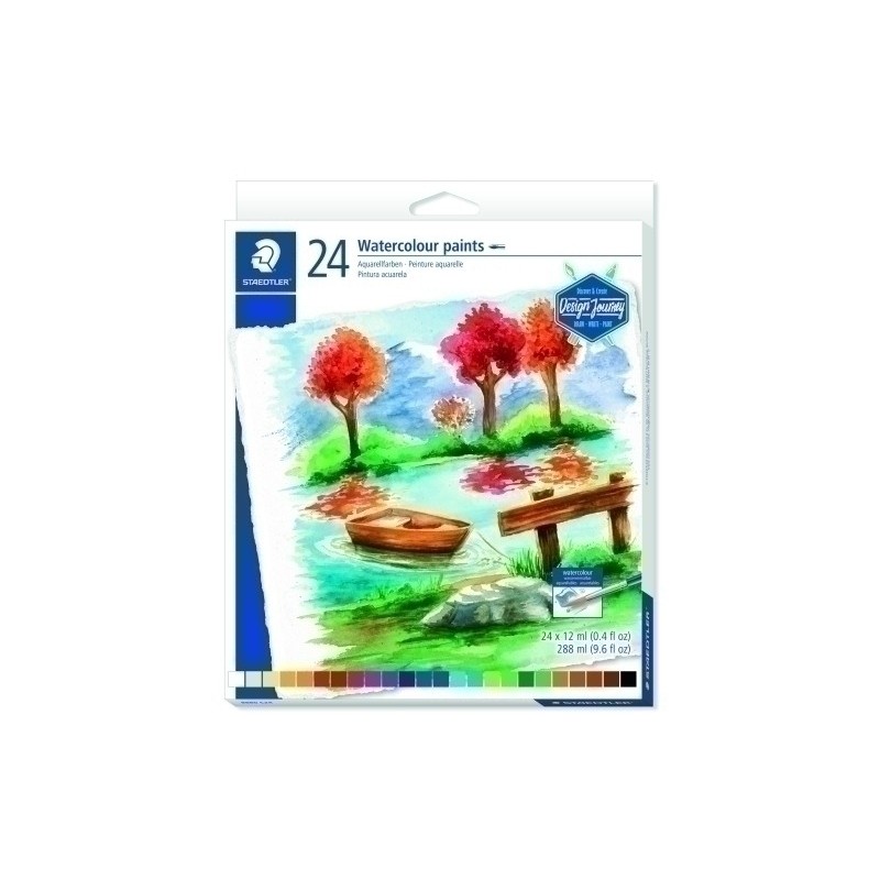 8880 C24-ACUARELAS STAEDTLER 8880 (tubo) EST.24 precio por 1 unidades