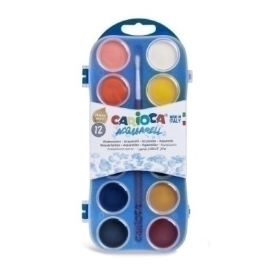 42400-ACUARELAS CARIOCA 30mm ESTUCHE de 12 precio por 1 unidades