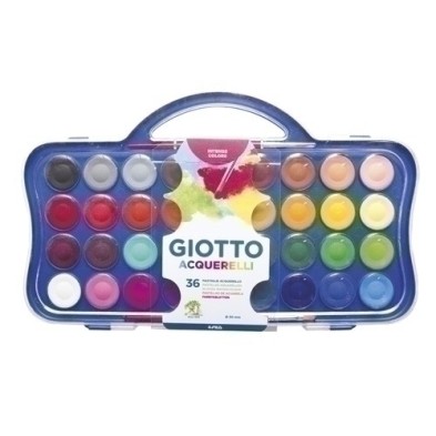 F353600-ACUARELAS GIOTTO  30 mm ESTUCHE 36 precio por 1 unidades