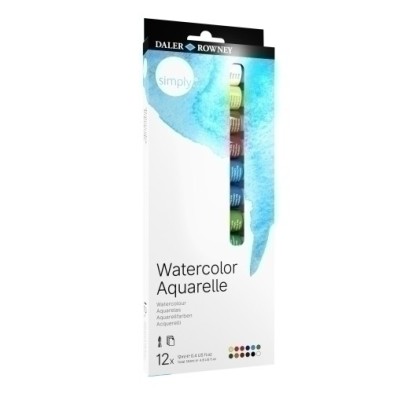 D134500100-ACUARELAS DALER ROWNEY SIMPLY EST.12 precio por 1 unidades