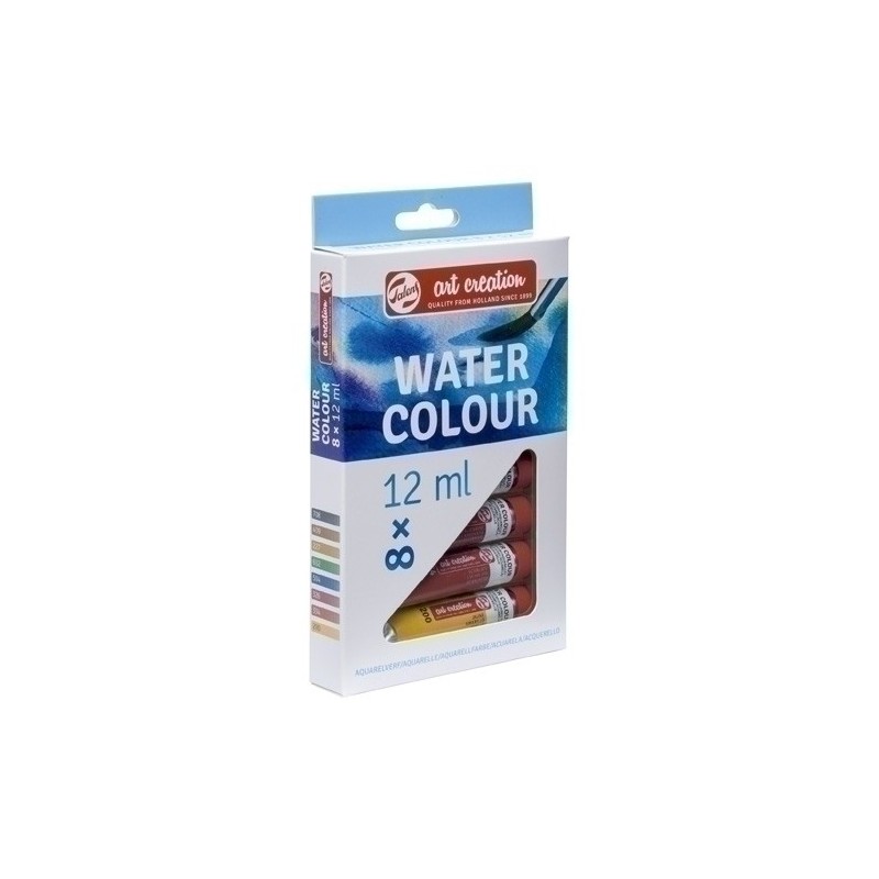 9022008M-ACUARELAS TALENS 12 ml ESTUCHE 8 precio por 1 unidades