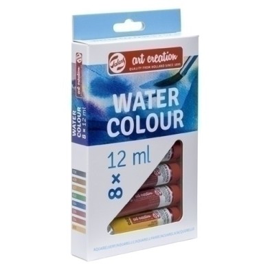 9022008M-ACUARELAS TALENS 12 ml ESTUCHE 8 precio por 1 unidades