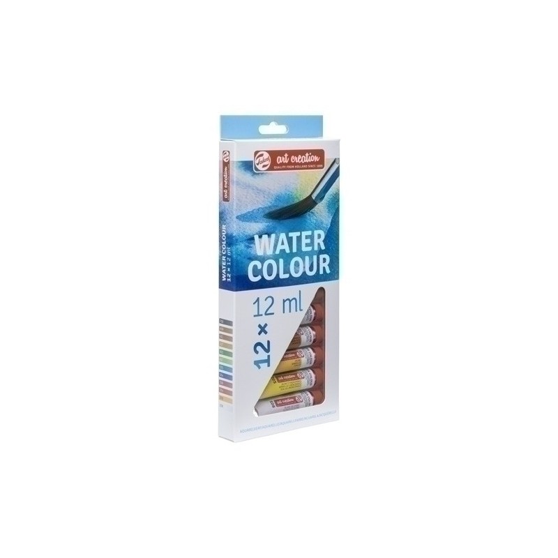9022012M-ACUARELAS TALENS 12 ml ESTUCHE 12 precio por 1 unidades