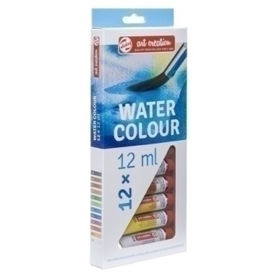 9022012M-ACUARELAS TALENS 12 ml ESTUCHE 12 precio por 1 unidades