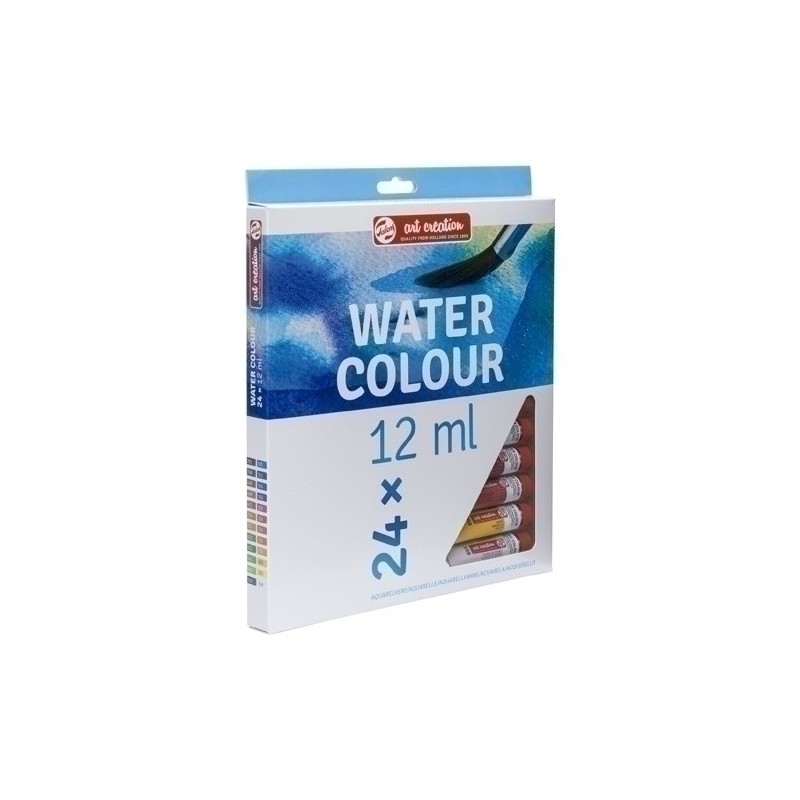 9022024M-ACUARELAS TALENS 12 ml ESTUCHE 24 precio por 1 unidades